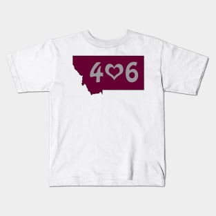 406 : Missoula, Montana Kids T-Shirt